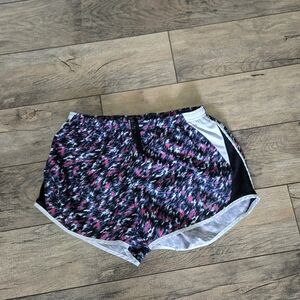 NIKE women's small dri fit Pink And Black shorts